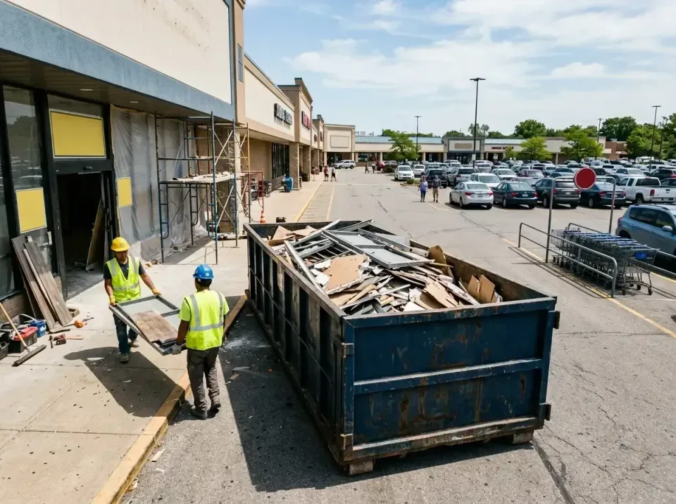 retail-store-renovation-debris-003 — frequently asked questions, Roll-off Dumpster Rentals in Wahpeton, ND